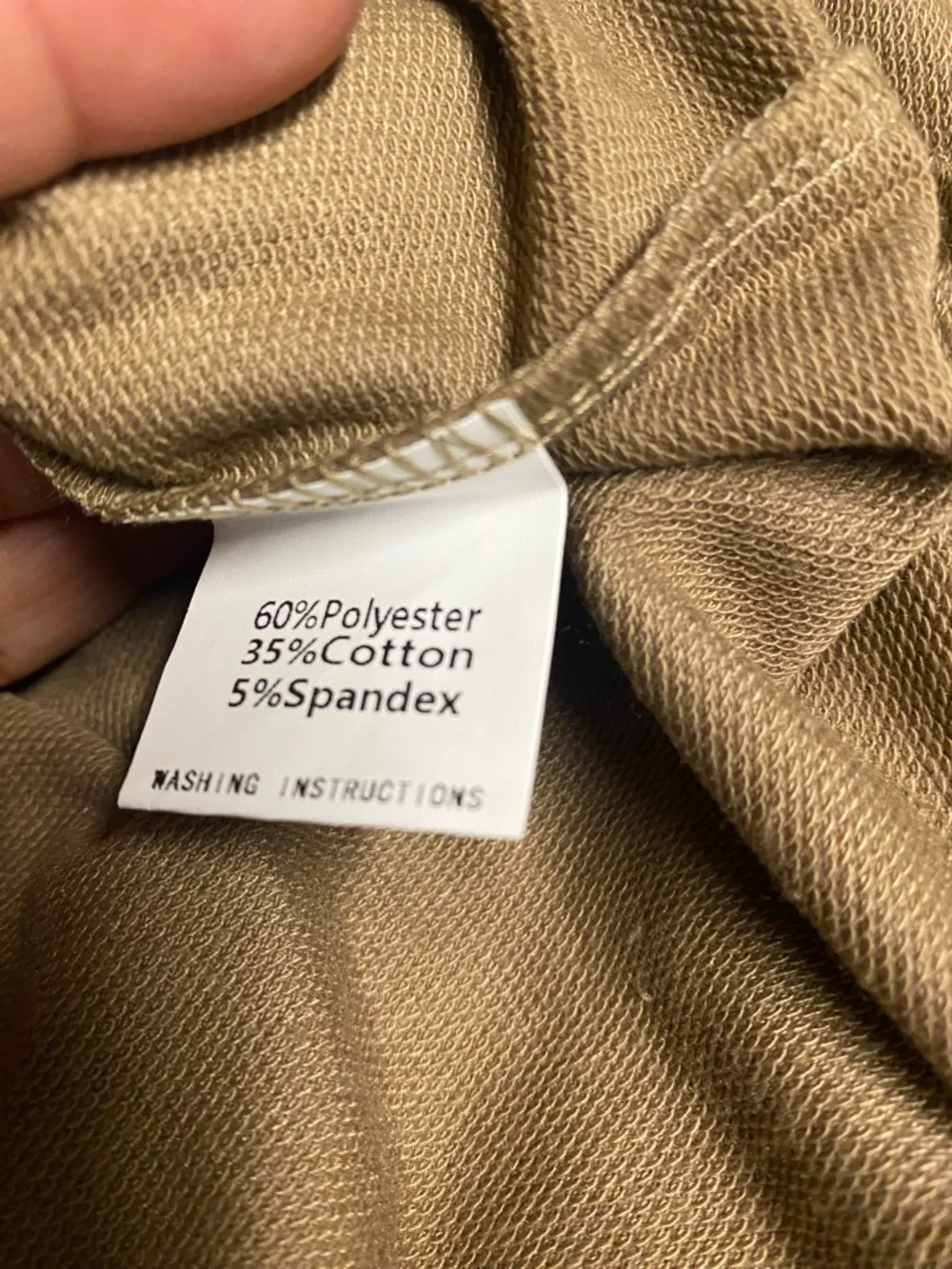 Cozy Two-Piece Lounge Set in khaki